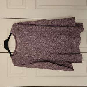 American Eagle Soft and Sexy Plush Long Sleeve Top Red